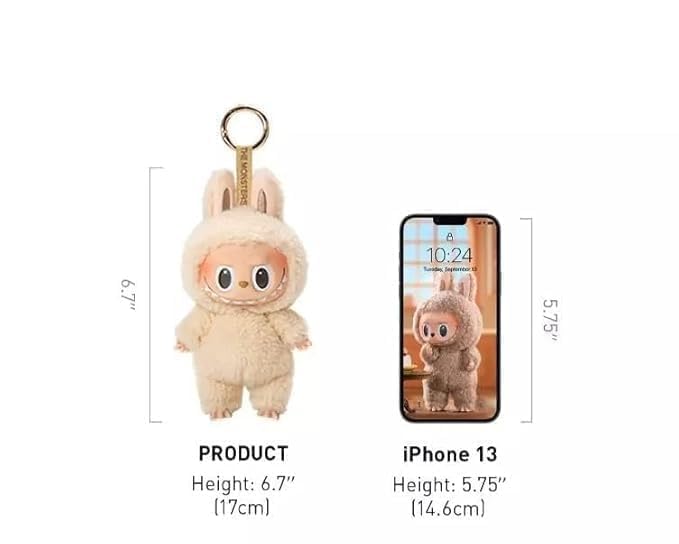 Anubhav Janni Enterprise Labubu Doll Character Action Figure Design Figures Collectible Toys Home Decorations The Monsters Big Energy Series Blind Box Cute Toy Decor Gift (Random Color - 1 Pc)