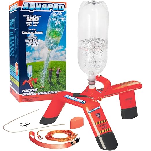 Aquapod Aquapod Bottle Launcher, Fluorescent Orange