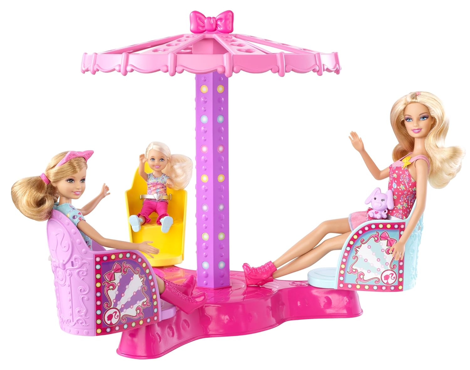 Barbie Sisters Twirl and Spin Ride Playset