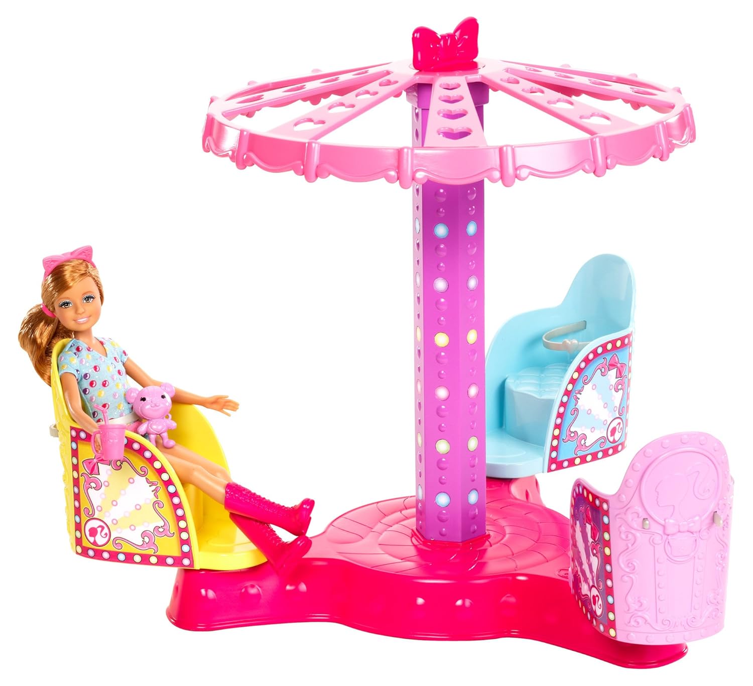 Barbie Sisters Twirl and Spin Ride Playset