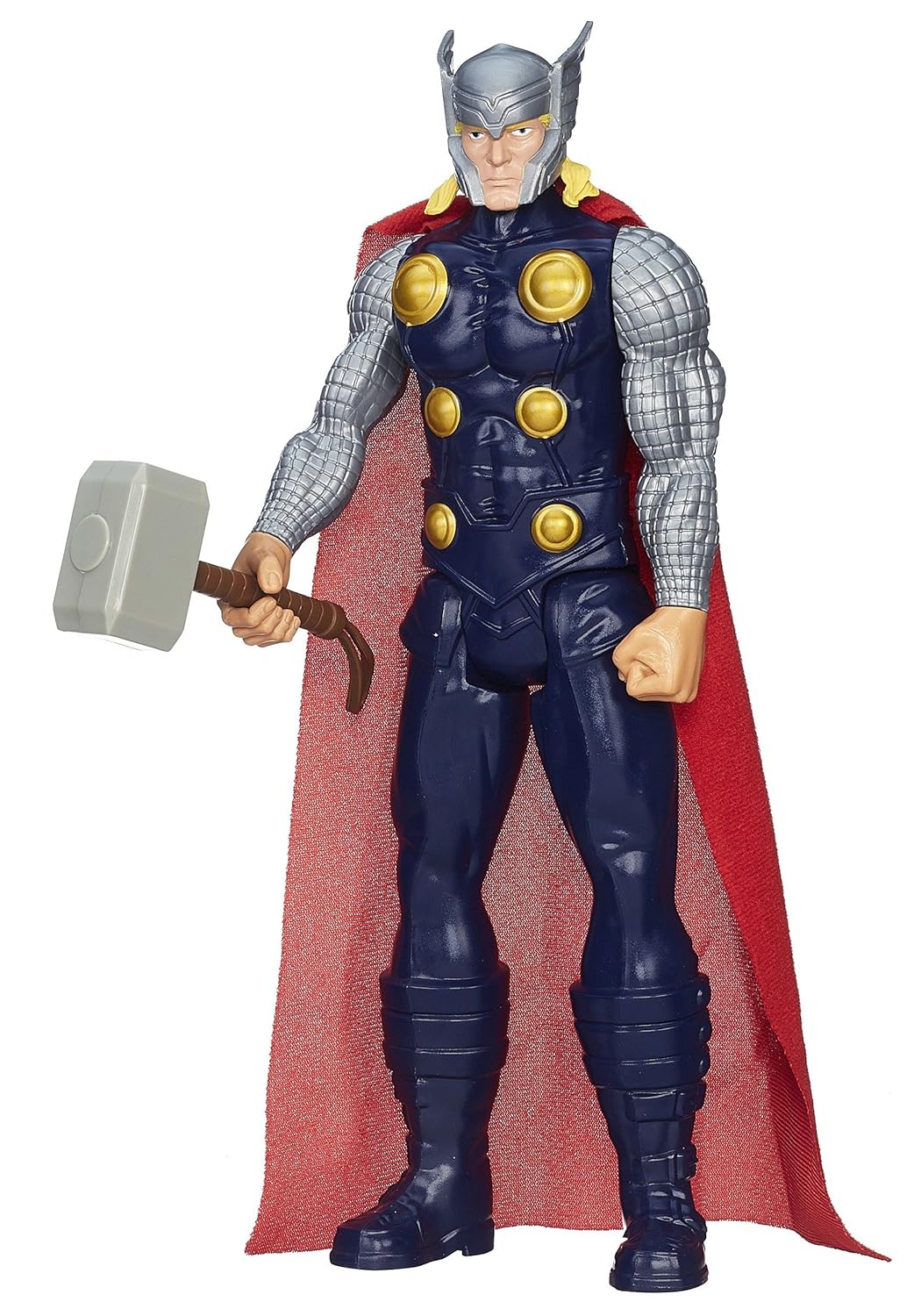 Avengers Titan Hero Series Thor Figure, Multi Color (12-inch)